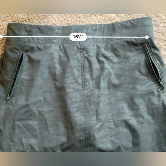 Orvis Green Camo Skort Size L - Picture 5 of 9